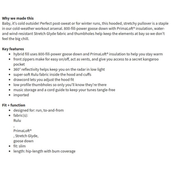 Lululemon Fluffed Up Pullover Puffer Jacket Boom Juice Pink Size 6 - Picture 5 of 6